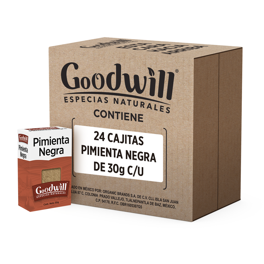 Pack 24 Pimienta Negra Molida 30 g