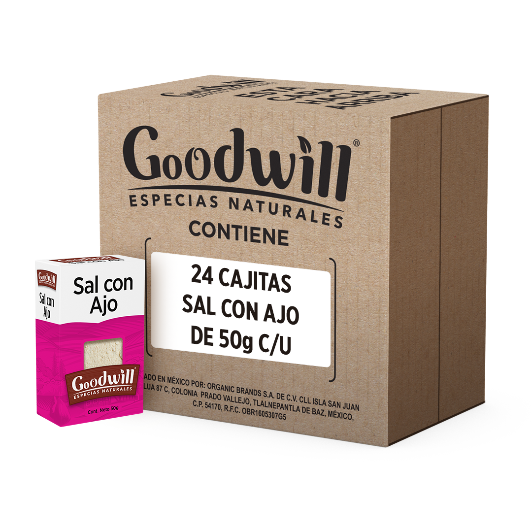 Pack 24 Sal con Ajo 50 g