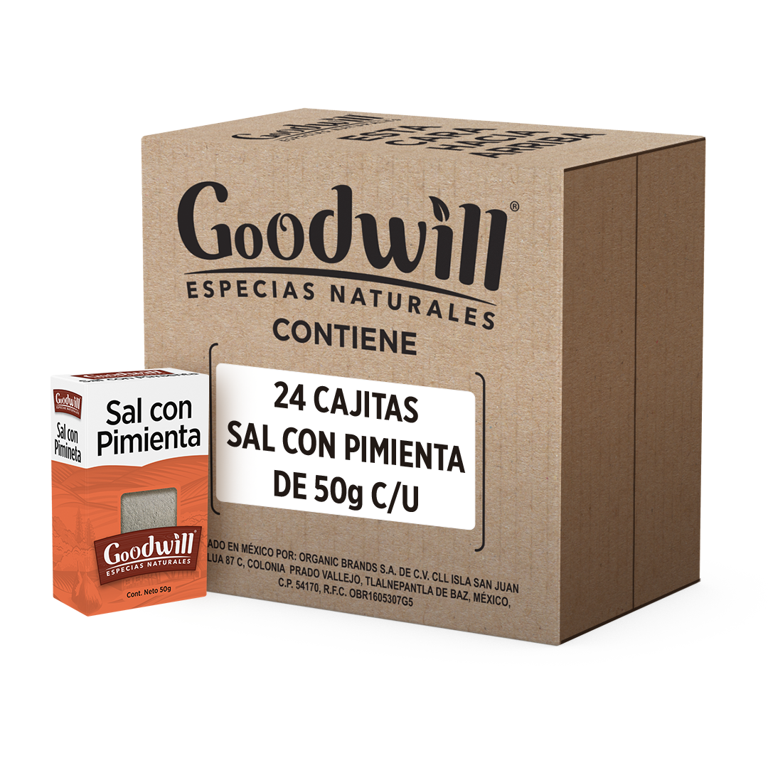 Pack 24 Sal con Pimienta 50 g