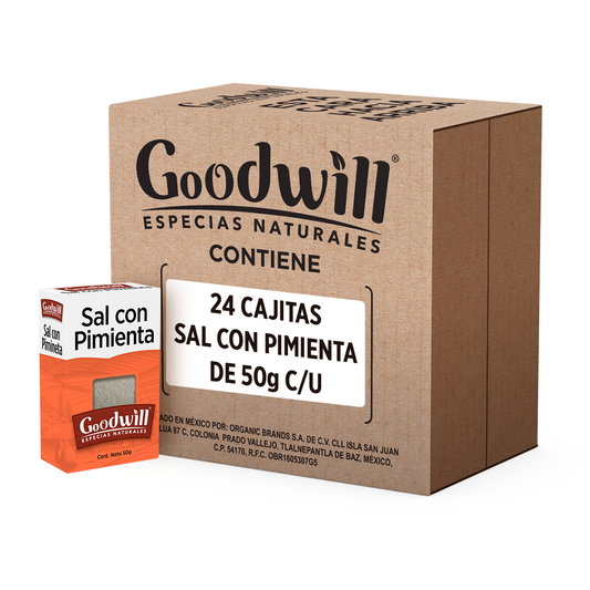 Pack 24 Sal con Pimienta 50 g
