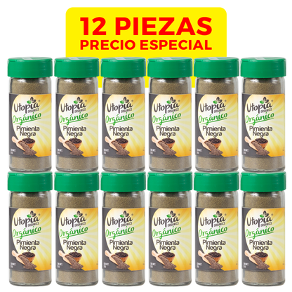 Pimienta Negra Orgánica 55g